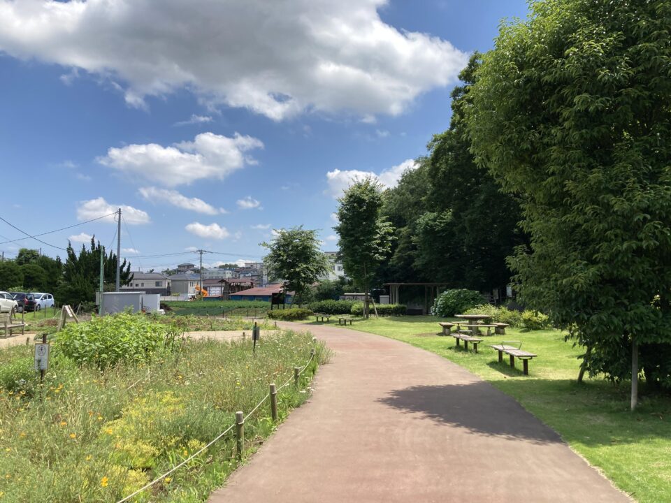 とん森谷戸の風景