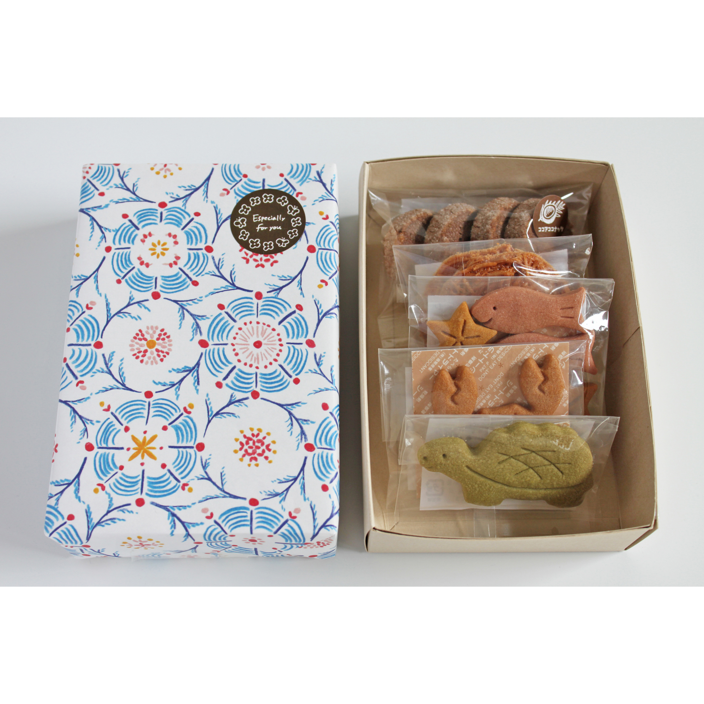 夏のお菓子 クラフトBOX