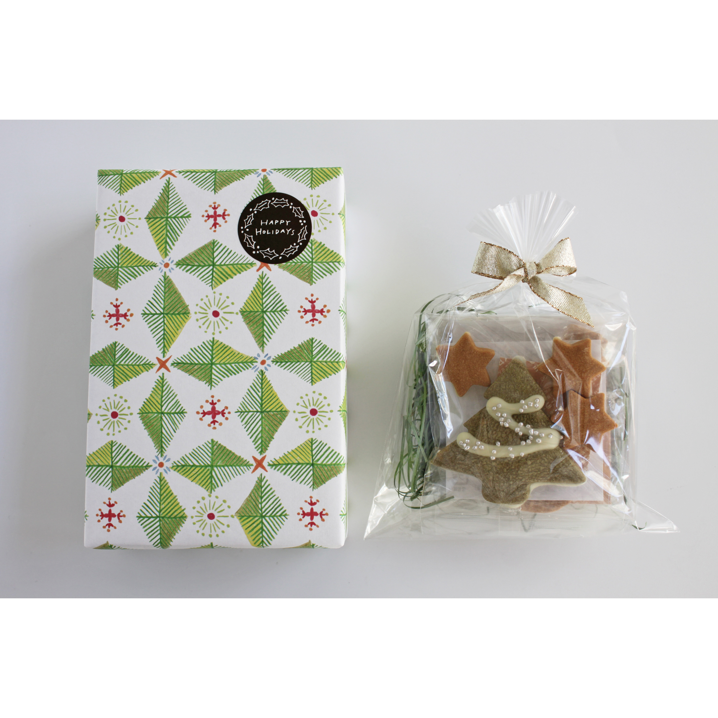 クリスマスのお菓子 クラフト箱 - 画像 (4)