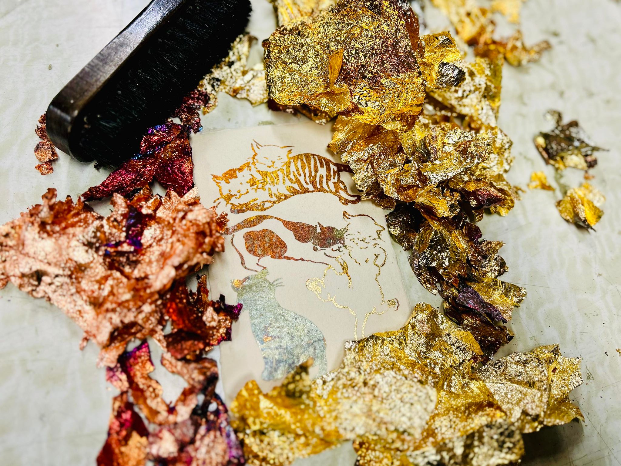 \新春企画/ギルディング体験のワークショップを開催します♪